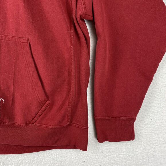Y2K Sweatshirt Mens L Red Florida State Seminoles FSU Hoodie Heavy Steve & Barry - Picture 2 of 16
